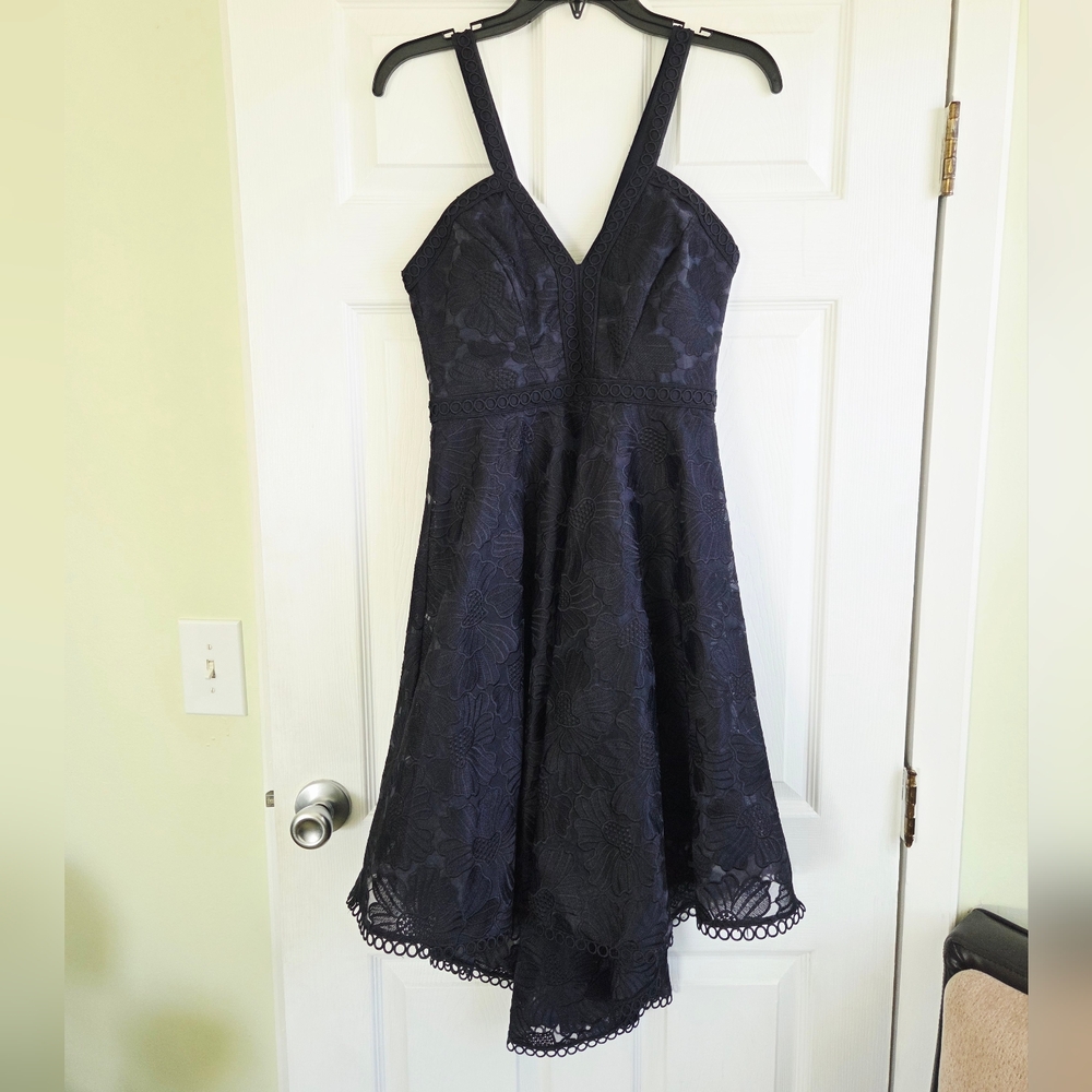 EVER NEW ✨️ Elegant Black Lace Women's Dress Size 4